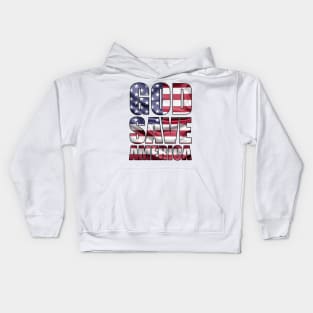 GOD SAVE AMERICA Kids Hoodie